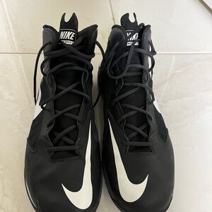Nike high top basketball shoes. Men size 15. Barely worn. Almost new